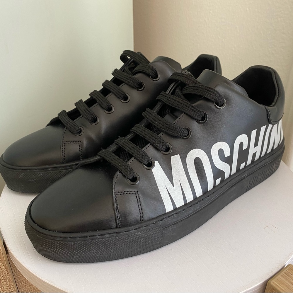 Moschino Logo Printed Sneakers